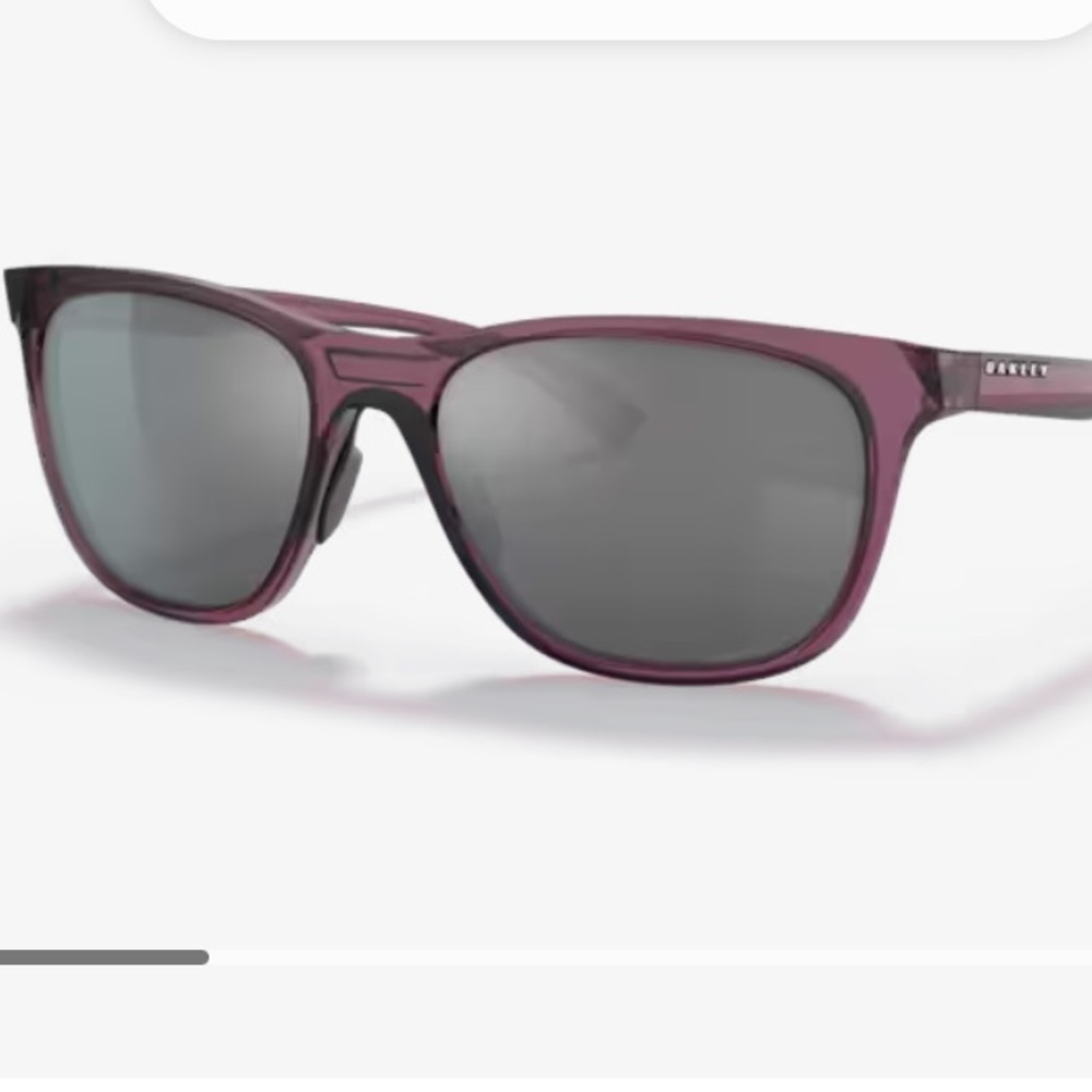 Oakley Leadline-Prizm Black Lenses, 
Trans Indigo Frame